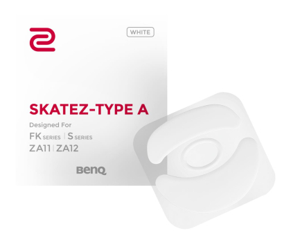 Ślizgacze do myszek Zowie Skatez-Type A White